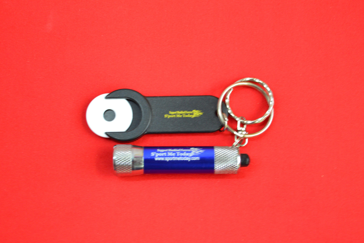 MINI LED TORCH & TROLLEY COIN