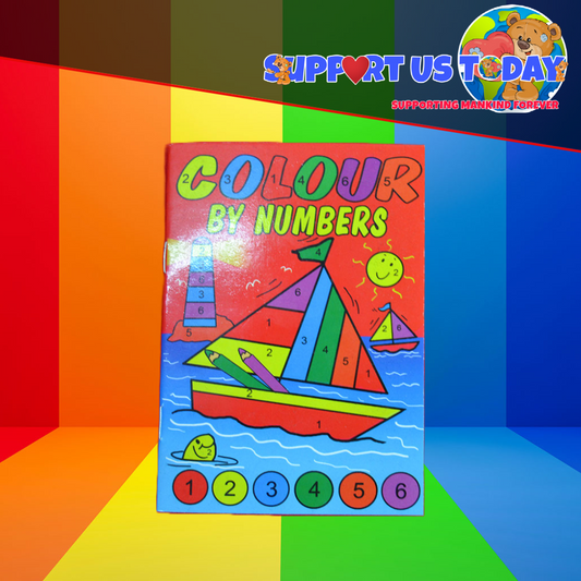 Colouring Numbers Colouring Book For Kids