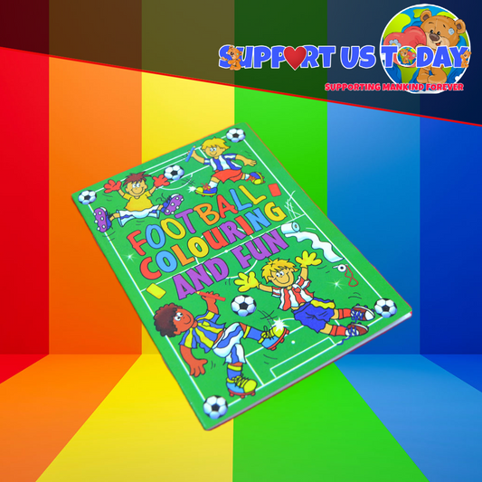 Football Colouring and Fun Colouring Book For Kids