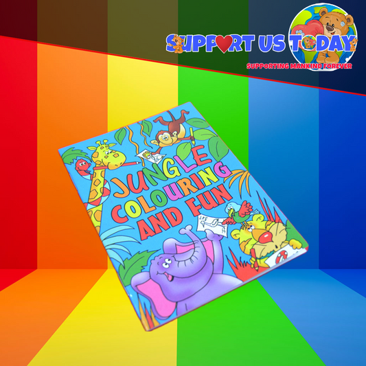 Jungle Colouring And Fun Colouring Book